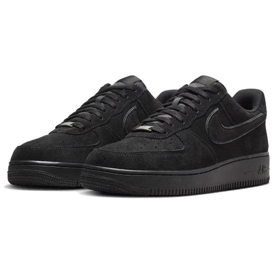 Nike Air Force 1 07 LV8 Black Cat Unisex Sneakers HQ1966-002