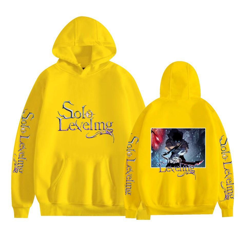Fashion Unisex Casual Solo Leveling Hoodies Sweatshirt Outdoor Sport Cosplay Pullovers Hoodie Plus Size Cosplay Costume