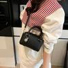 New Handbag Women's Fashion Shoulder Bag Solid Color Messenger Bag