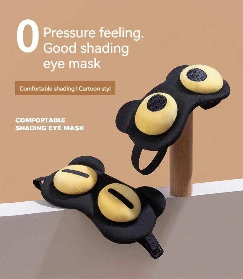 Süße Schlafmasken, kreative Schlafmasken, lichtblockierende Schlafmasken für die Mittagsruhe und Schlafmasken zur Linderung von Augenermüdung