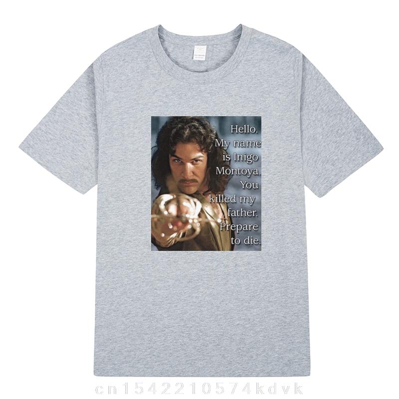 Hello my name is Iñigo montoya cursed T Shirt Retro fashion New Casual Men Women cottagecore aesthetic T-Shirt
