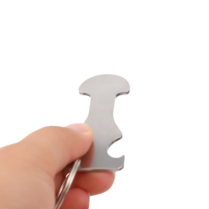 1Pcs Reusable Stainless Steel Shopping Cart Token, Trolley Token Keychain For Supermarket, Removable Release Key Coin Keyring
