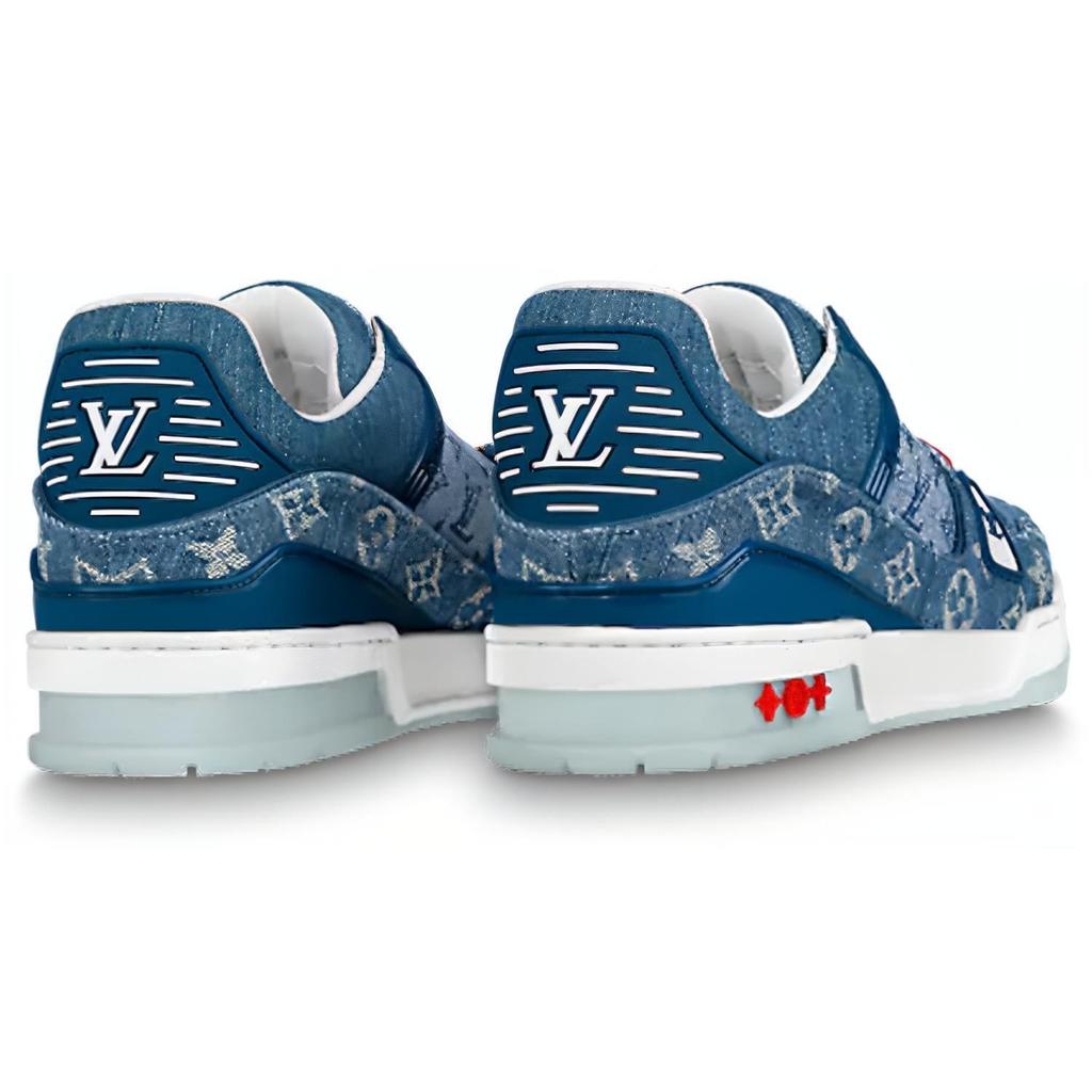 Louis Vuitton Trainers 'China Exclusive Denim Blue Red' 1A8TSK