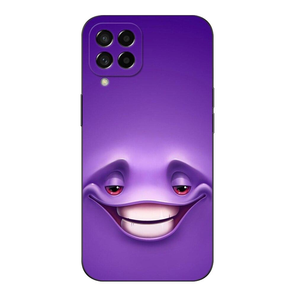 For Samsung Galaxy M53 5G Case Phone Back Cover M 53 m536 Case Soft Silicone Black Tpu Case cute funy