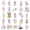 50 Aisle Little Rabbit Planner & Decorative Stickers for Thermos, Cup, & Helmet