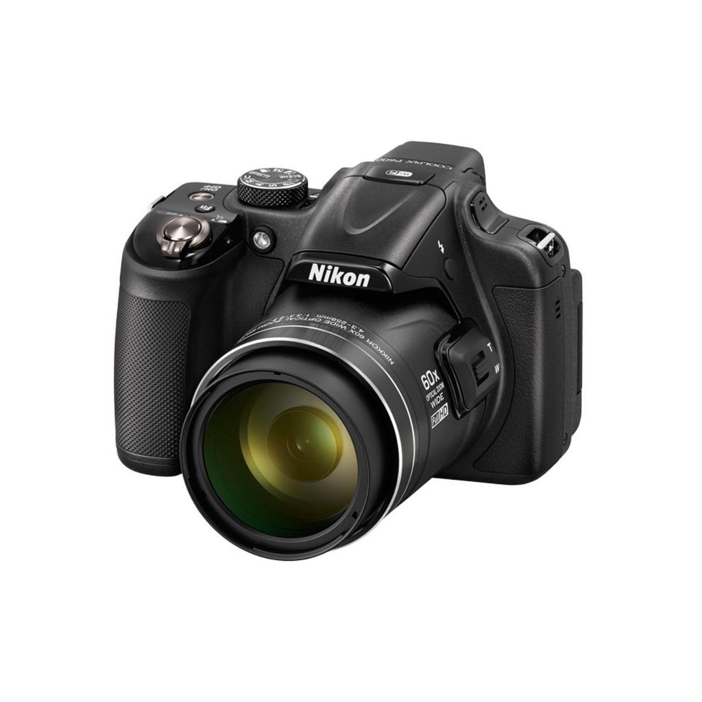 [Refurbished] Nikon P600 Digital Camera, 60x Optical Magnification, 16 Megapixels, Black, P600BK