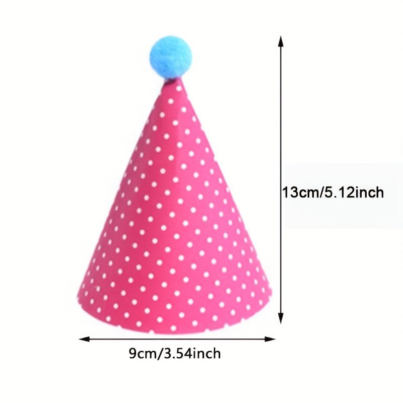 11pcs Colorful Mini Party Hats for Stuffed Animals Pet- Assorted Birthday Hats for Dolls Dogs Cats Rabbits Puppies Pet Toys