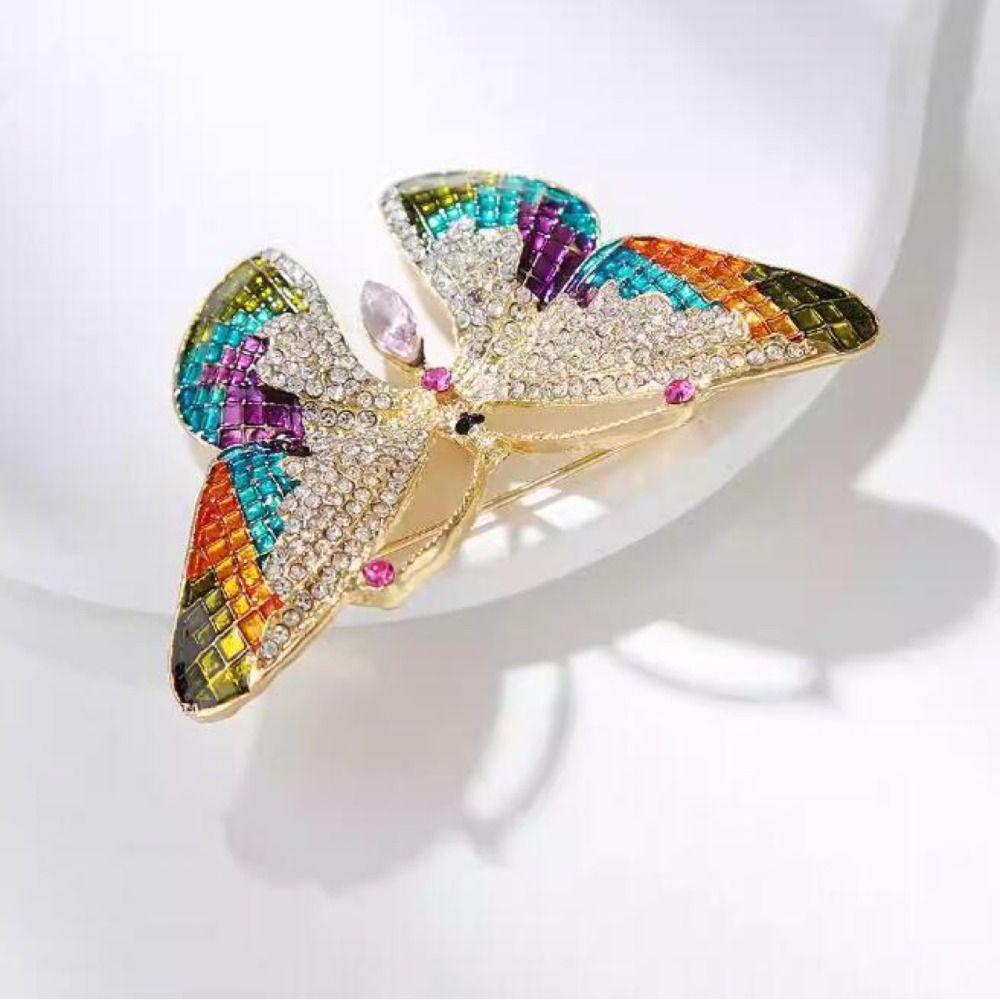 Alloy Insect Corsage Fabric Handmade Cloth Art Lapel Pins New Pin Brooch  Wedding Party Decor