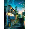 Anime Japanese Street Landscape Poster Prints For Living Room Home Decor Abstract Scenery Canvas Painting Wall Art Aesthetic