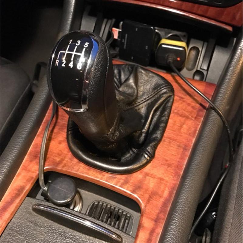 Car Hand Speed Manual Gear Shift Knob For Mercedes Benz C-Class W202 W208 E-Class W210 W203 S203 W245 W169 (04-12)/ W168 (97-04)