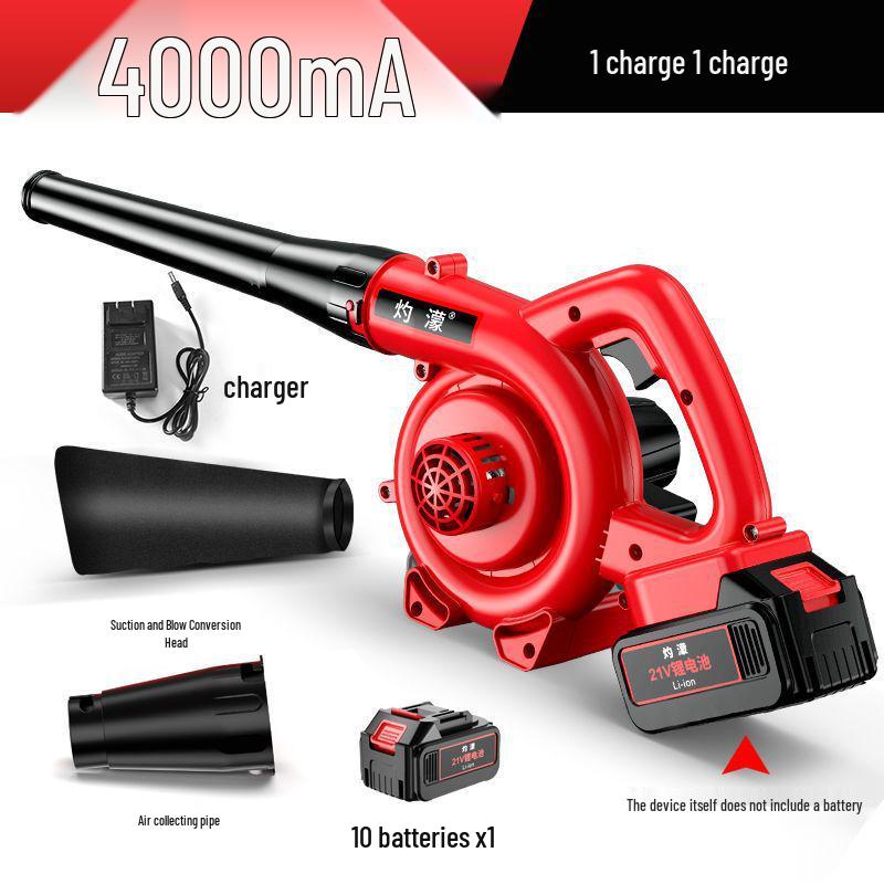 High-Power 24V Excavator Dust Collector & Filter Blower - 12V/220V Vacuum Cleaner
