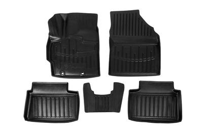 Rugs 3D for Yaris Cross (5 Pcs, Polyurethane) for Toyota Yaris/Yaris Cross (XP210) 2020-