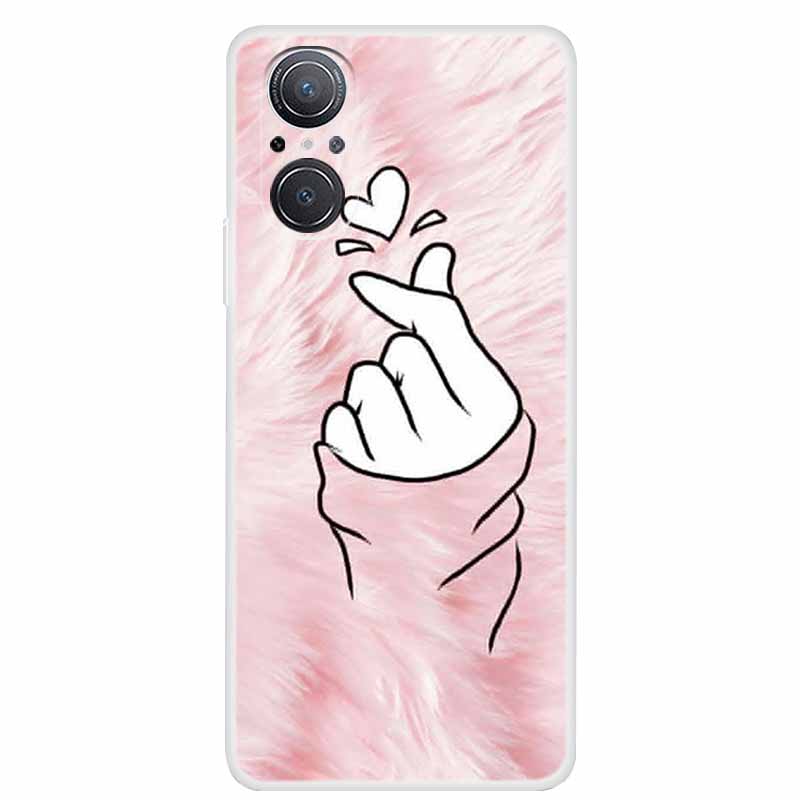 For Huawei nova 9 SE Case Nova9 Clear Soft TPU Silicone Cats Back Cover for Huawei Nova 9SE Case Nova9SE Funda Shockproof Coque