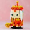 LOZ 1441 Legend Journey To The West Master Tang Buddhist Monk 3D Model DIY Mini Blocks Bricks Building Toy No Box