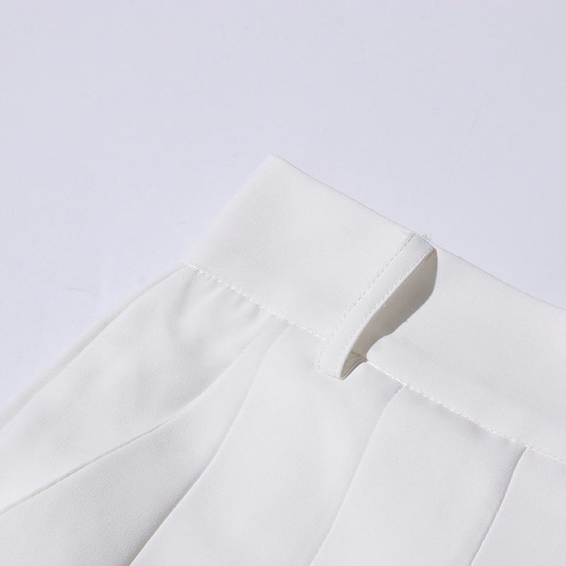 2025 Chic Off-Shoulder Tube Top & High-Waist Trousers Set