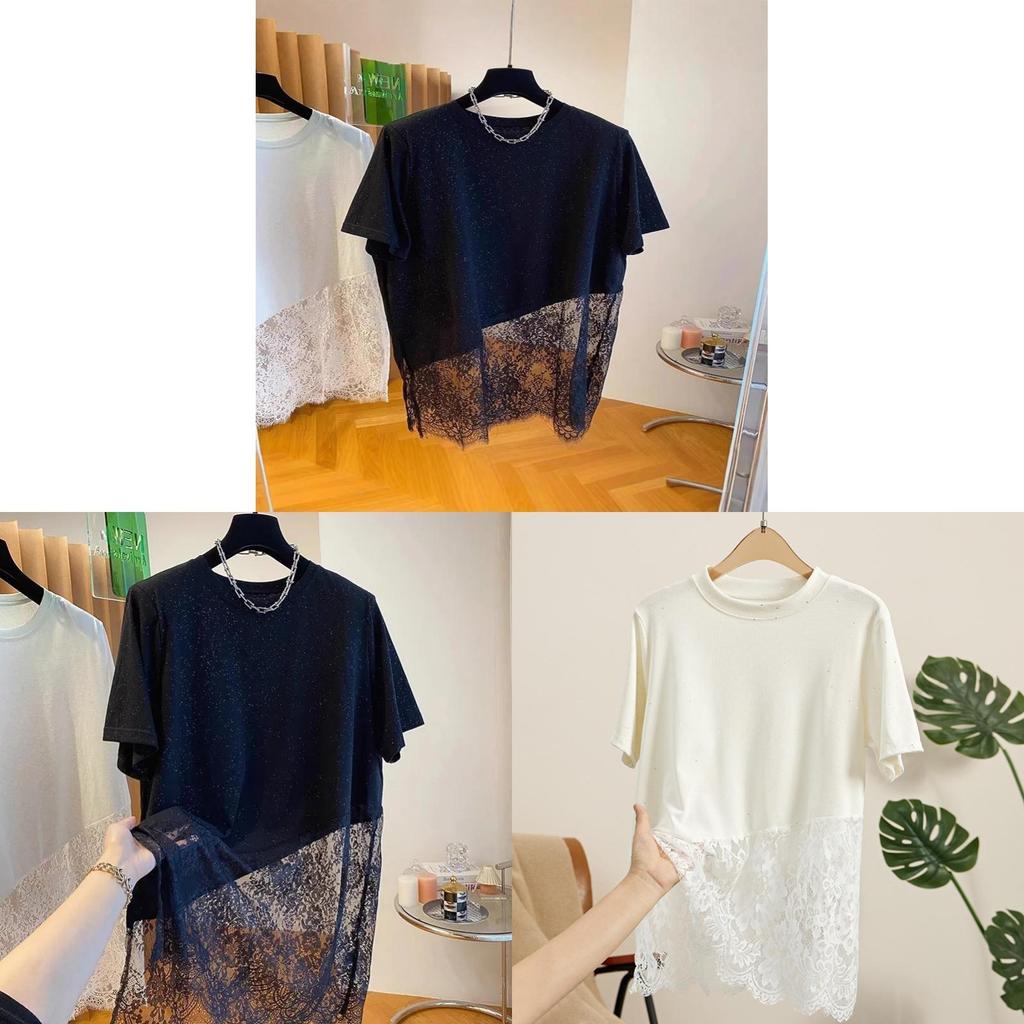 Summer T Shirt Dress With Embroidery For Casual And Business Wear In Soft Polyester Fabric