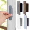 Window Cabinet Drawer Handles Self-adhesive Door Wardrobe Handle Organizer Paste Open Sliding Door Knob Auxiliary Device