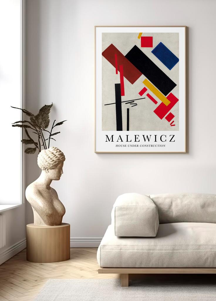 Poster Malevich Geometry Image