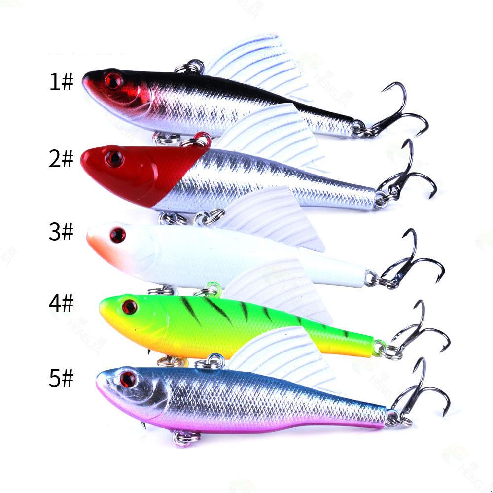 

5PCS 6.5cm 17.2g 6The hook sinks quicklyVIBPencil fishing lure, sinking sea fishing artificial bait, pencil fishing gear 6.5cm 17.2g