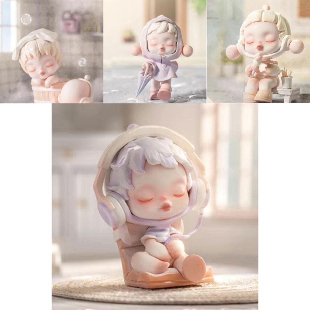 Bubble Mart Sp 8th Generation Temperature Series Jungle Castle Night City Pvc Toy