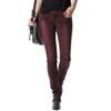 Elastic Fabric Five Bag Models Mid-Waist Pencil Pants Casual Pants Fashion Spring and Autumn New Python Pants Thin Elegant Special Offer