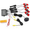 AHD Car Video Parking Sensor Reverse Radar Detector System 13mm Original Flat Sensors Can Connect Car DVD Monitor Rear Camer