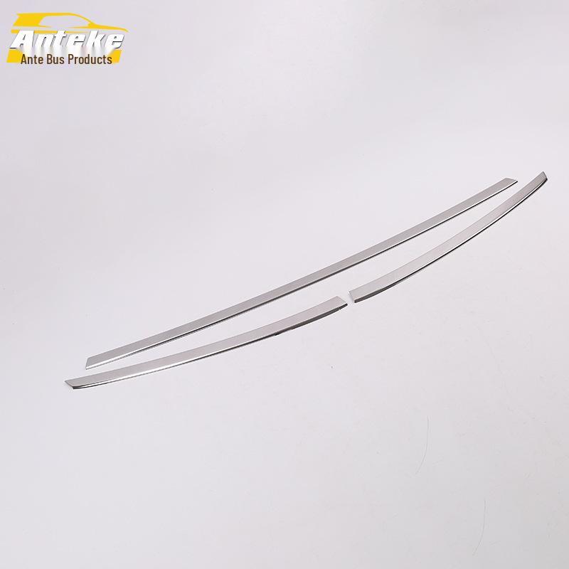 Sagitar Front Bumper Trim & Grille Bright Strip - Fits 19 Models, Anti-Scratch Decorative Sticker