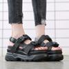 Aphixta Platform Shoes Women Sandals Wedge Heels Shoes Height Increaming Women Buckle Thick Soled Beach Sandals Woman Sandal K78