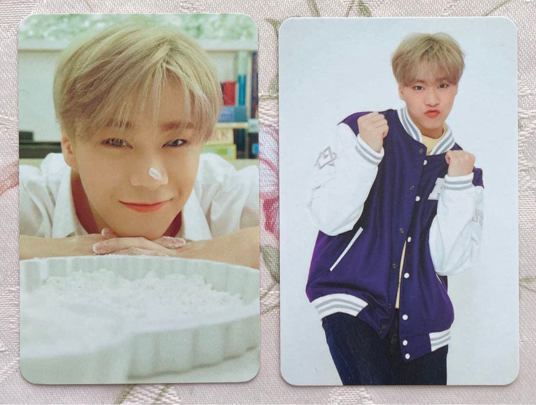 [USED] ASTRO Moonbin 4th Fan Club Photocard (2 cards)