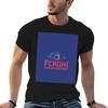Peroni Nastro Azzurro Włochy Koszulka Miejska Codzienna Luźny Krój T-shirt
