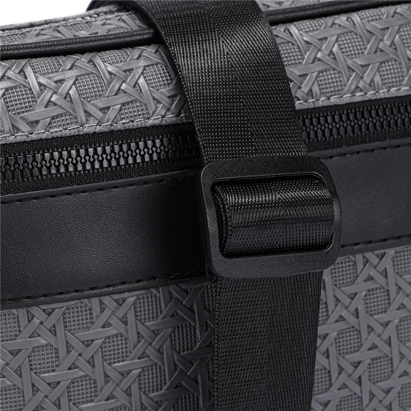 Borsa a tracolla da uomo per lavoro, pendolari, leggera, con scomparti multipli, impermeabile, a tracolla