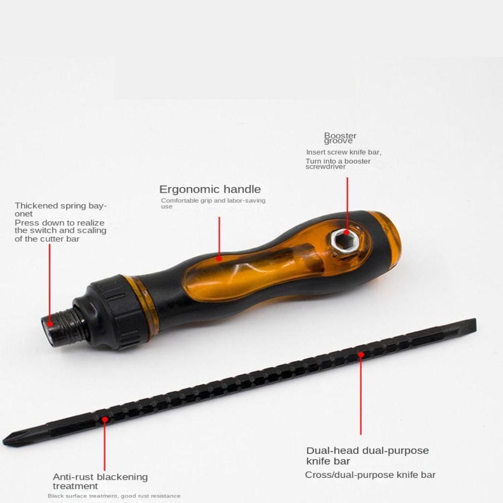 Hand Tools Ratchet Screwdriver Set Dual-purpose Screwdriver Ratchet Wrench Bits Screwdriver Kit