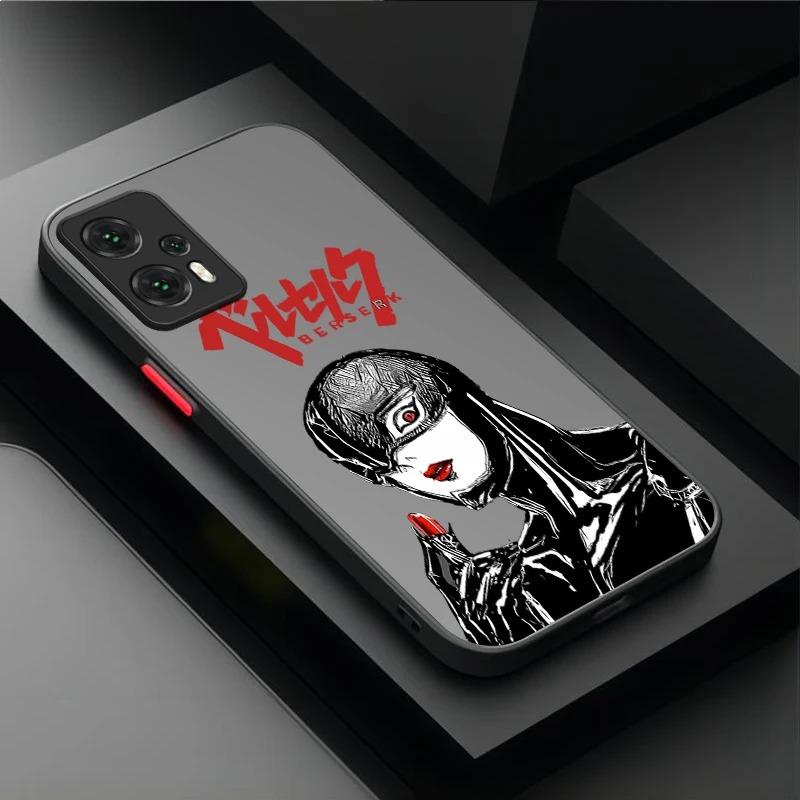 Matte Case for Xiaomi Poco X7 X6 X5 X3 X4 GT F6 F5 M8 M6 Pro 4G 5G F4 F3 M7 M5S C75 C65 C55 C71 C61 Berserk Comics Anime Cover