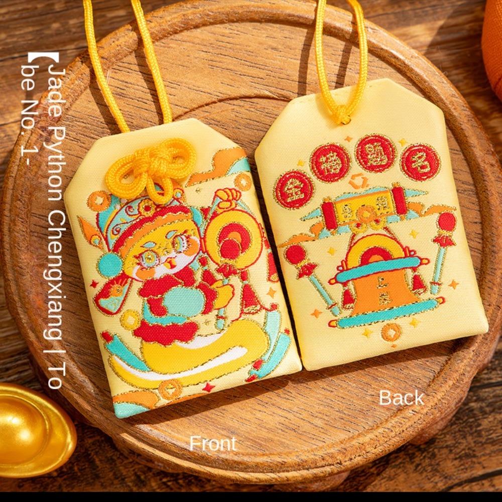 Cartoon Amulet Bag Snake Hanging Ornaments National Style New Year Small Sachet Birthday
