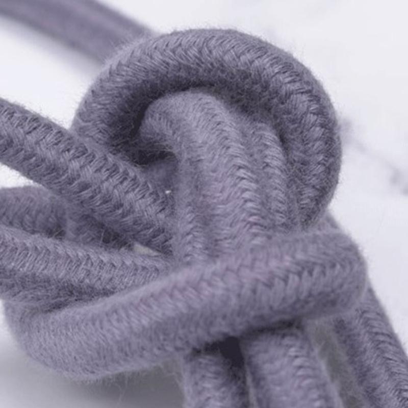Elegant 2Pieces Braided Rope Window Curtain Tiebacks with Heart Pendant Drapery Holdbacks Ties for Home Aesthetic Decors