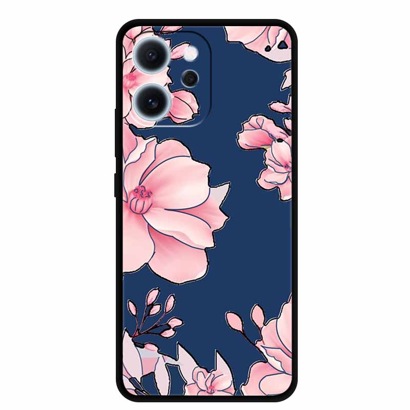For Oppo Reno15 F Case 3D Flower Emboss Luxury Soft Silicone Phone Back Cover Case For Reno15F Reno 15 F Floral Gift Funda Coque