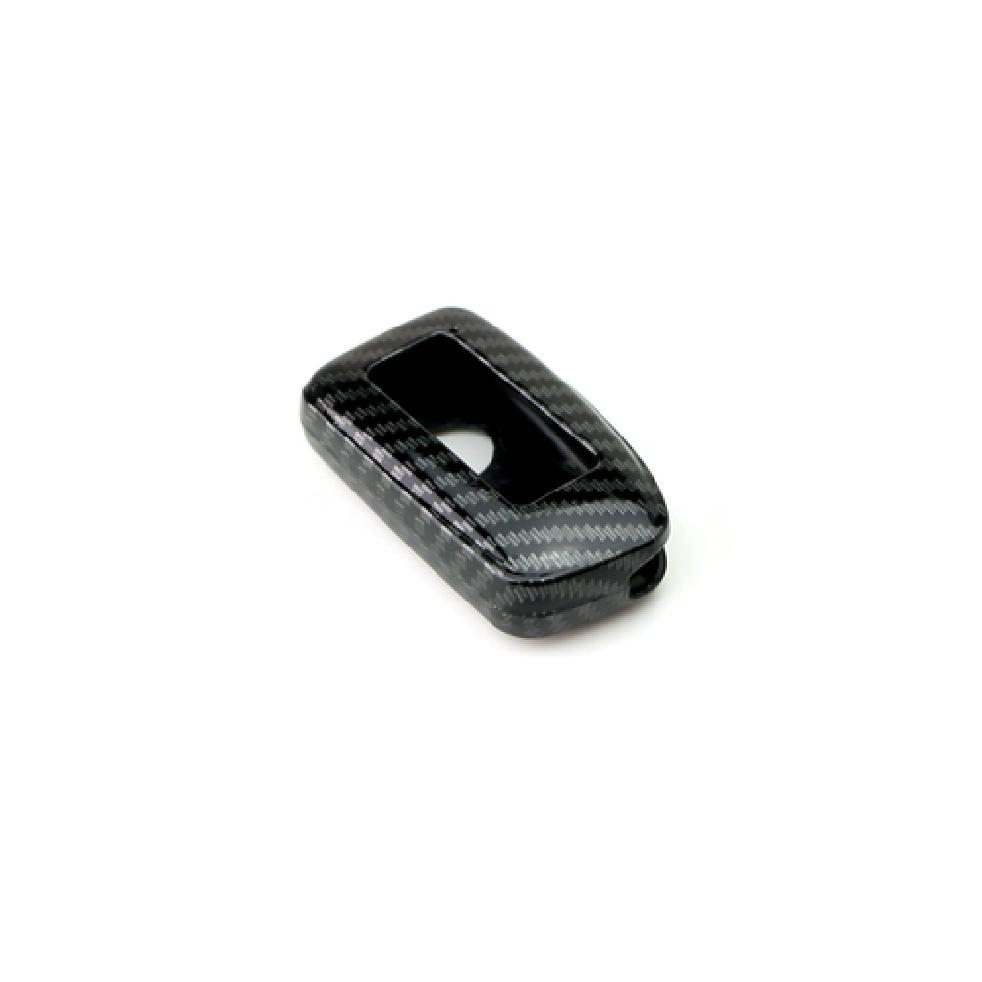 Black Carbon Fiber Hard Shell Key Fob Cover Case For Lexus IS ES GS RC NX RX LX