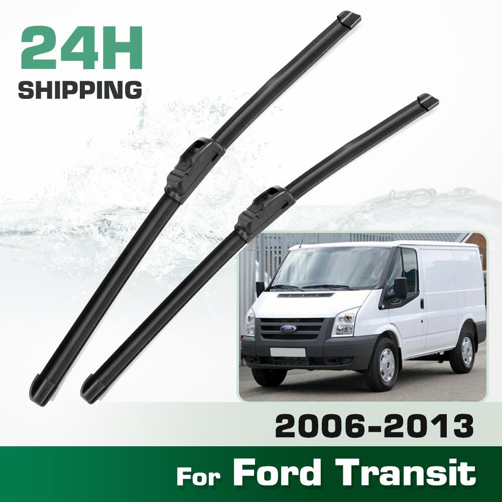 For Ford Transit 2006-2013 2007 2008 2009 2010 2011 2012 Wiper Front Wiper Blades Windshield Windscreen Window Brush 26"+22