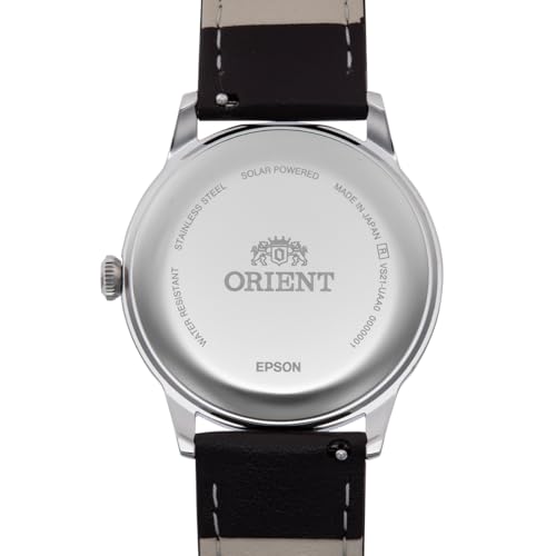 Orient Bambino Solar Wristwatch RN-WK0004L Men's Black