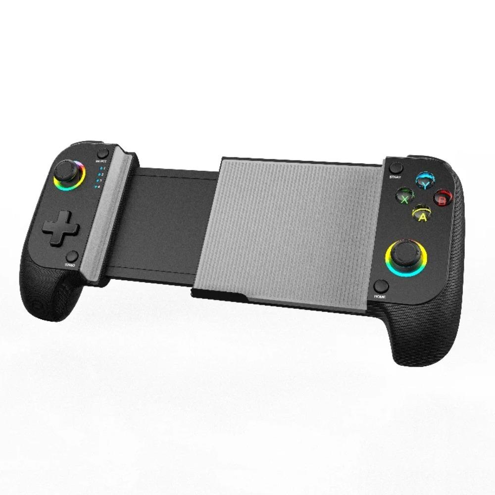 Wireless Gaming Controller Compatible with Switch, Android, IOS, Extendable Controller with Hall Joystick, Vibration