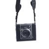 Kimyaoee Wide EVO Instant Film Camera with Clear Plastic Protective Case and Hard Camera Shoulder Strap for Fujifilm Instax Wide EVO Camera