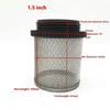1Pc 304 Stainless Steel 1/2''~2'' Aquarium Fish Tank Water Pump Filter Screen Garden Irrigation Pump Mini Water Pipe Filter