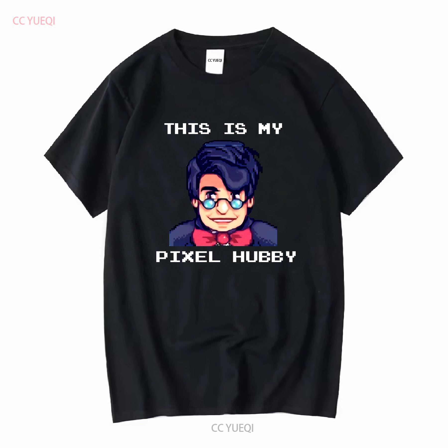 

Morris Stardew Valley T Shirt Pixel Hubby Farming Harvest Moon Video Game RPG for Gamer long or short sleeves vintage Washed 4XL