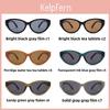 Tr90 Cat Eye Sunglasses With Uv400 Protection For Fashionable Travel And Outdoor Use