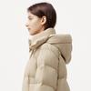 Tanboer Women's Detachable Hood Short Down Jacket