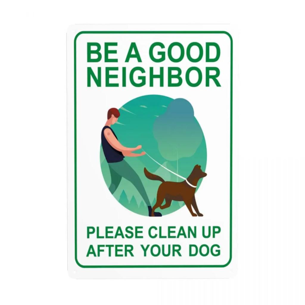 Keine Hunde erlaubt Metall Zinn Zeichen Retro kein Hund Poop Zeichen Zinn dekorative Zeichen Plaketten Club Cafe Restaurant