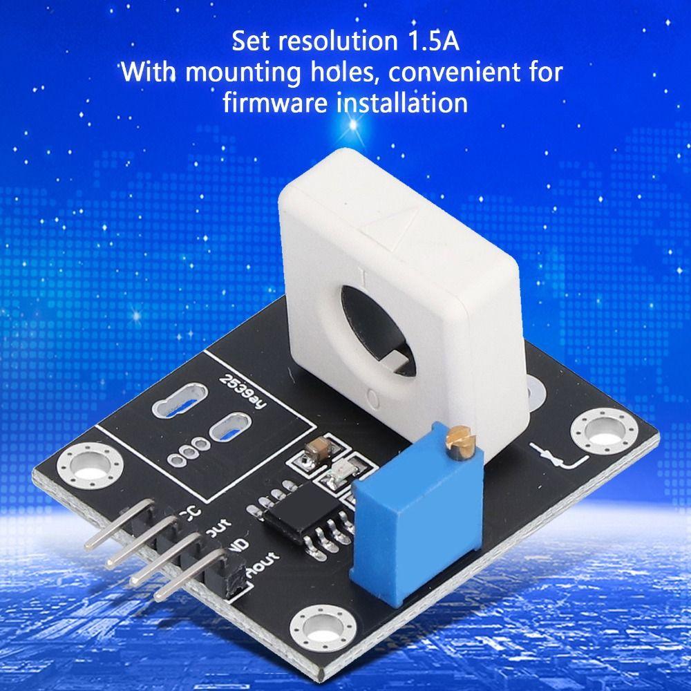 DC 35A Current Detection Sensor Adjustable Overcurrent Detection Modules  Electrical Devices