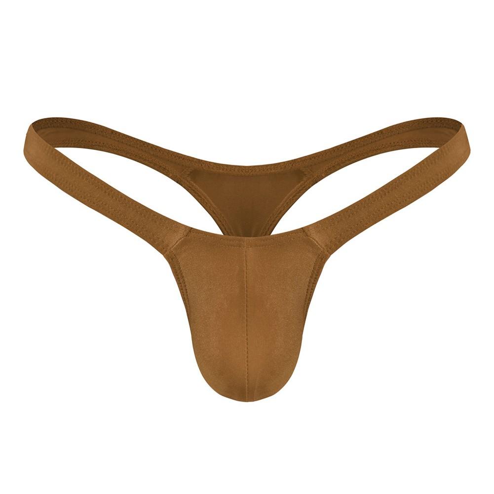 Low-rise Mens Underwear Polyester Slimming Soft Solid