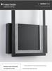 Modern LED Wall Lamp: Sleek Design for Bedroom, Living Room, and Hallway