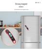 Hochpräzises digitales Fleischthermometer mit Temperatur- und Feuchtigkeitssensor, klappbare Sonde, hitzebeständig für Küche & Haushalt